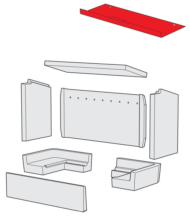 Contura i30 Spanningsomleiding Staal